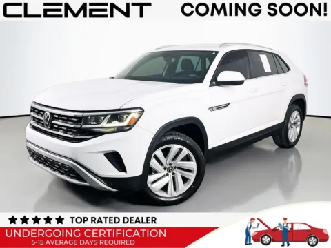 White 2023 Volkswagen Atlas Cross Sport 3.6L V6 SE w/Technology for sale in St. Charles, MO