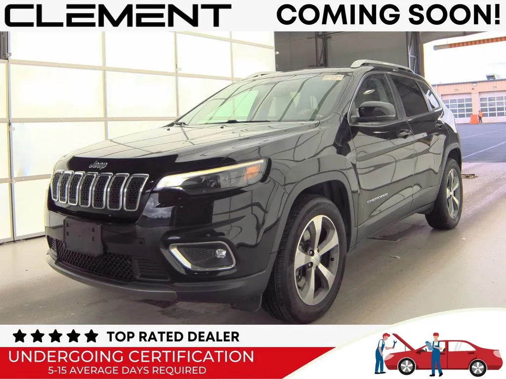 Black 2019 Jeep Cherokee Limited for sale in St. Charles, MO