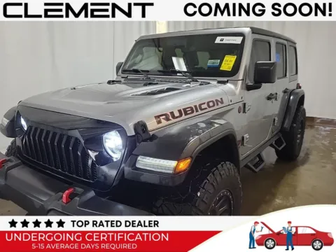 Silver 2021 Jeep Wrangler Unlimited Rubicon for sale in St. Charles, MO