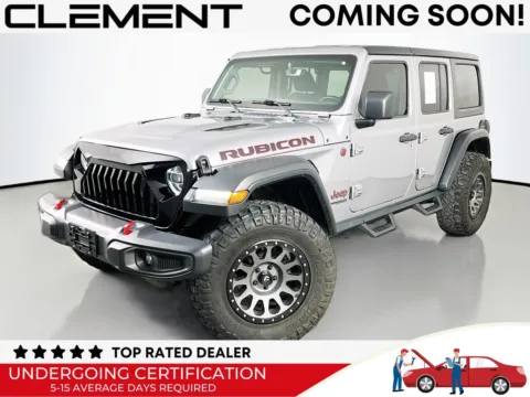 Silver 2021 Jeep Wrangler Unlimited Rubicon for sale in St. Charles, MO