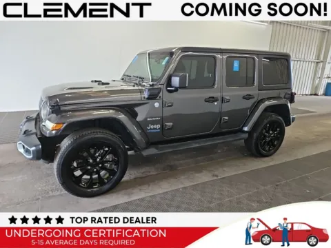 Gray 2021 Jeep Wrangler Unlimited Sahara 4xe for sale in St. Charles, MO