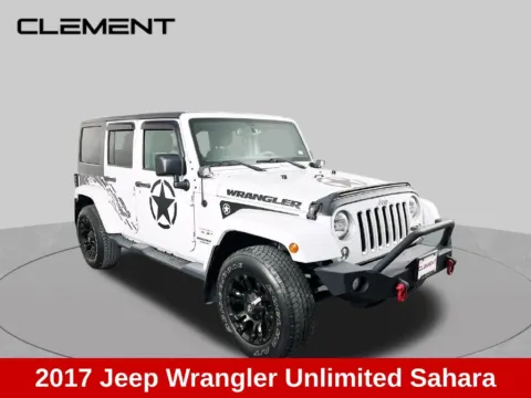 Another view of 2017 Jeep Wrangler Unlimited Sahara for sale in St. Charles, MO at Clement Supercenter