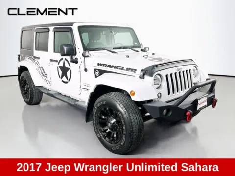 Another view of 2017 Jeep Wrangler Unlimited Sahara for sale in St. Charles, MO at Clement Supercenter