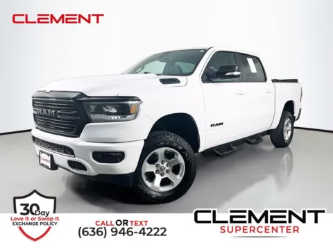White 2021 Ram 1500 Big Horn/Lone Star for sale in St. Charles, MO