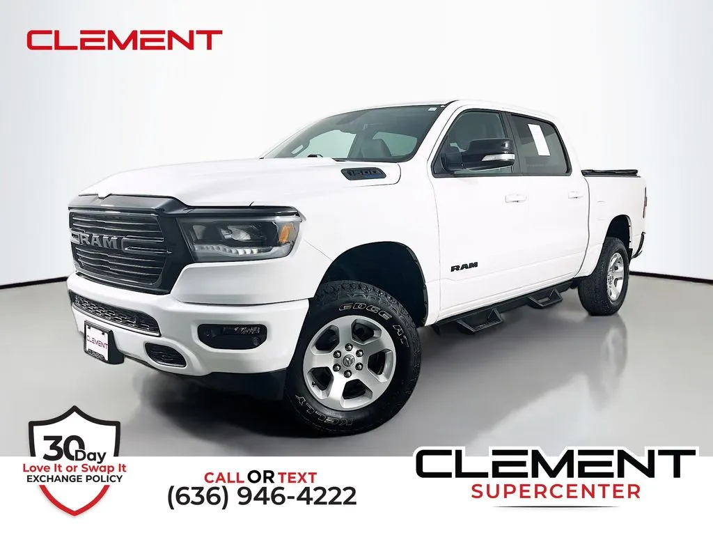 White 2021 Ram 1500 Big Horn/Lone Star for sale in St. Charles, MO