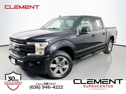 Black 2019 Ford F-150 Lariat for sale in St. Charles, MO