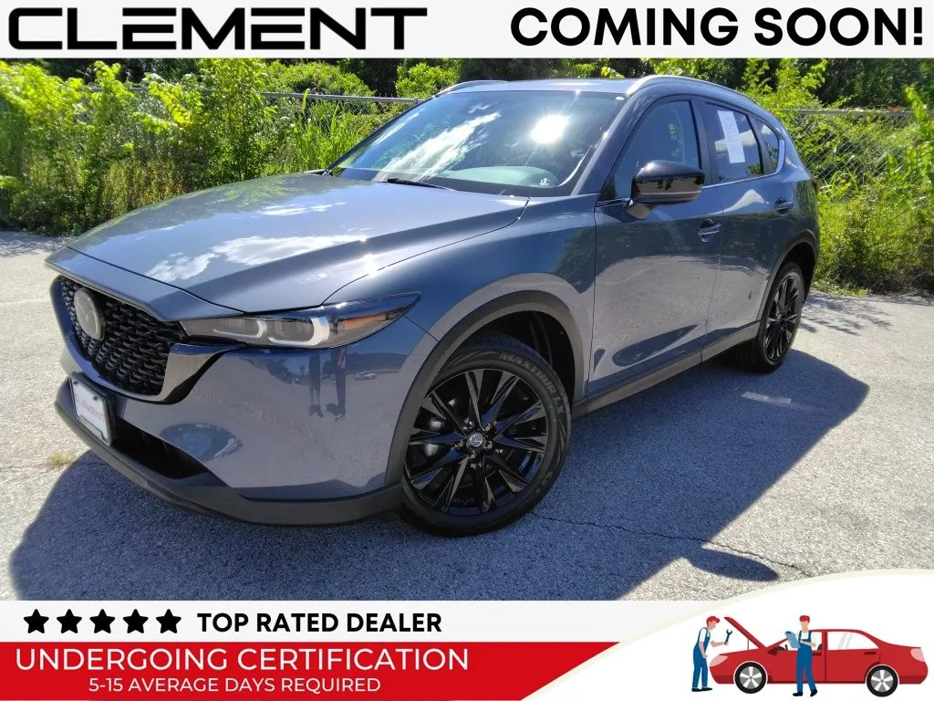 Gray 2023 Mazda CX-5 2.5 S Carbon Edition for sale in St. Charles, MO