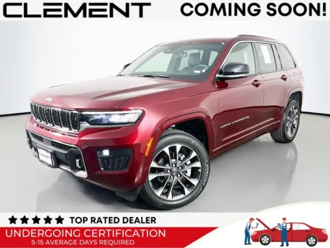 Red 2025 Jeep Grand Cherokee Overland for sale in St. Charles, MO