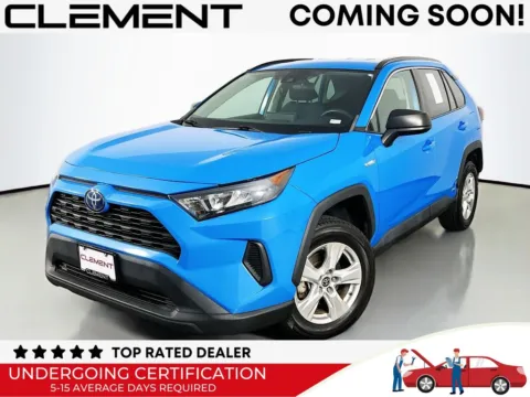 Blue 2021 Toyota RAV4 Hybrid LE for sale in St. Charles, MO