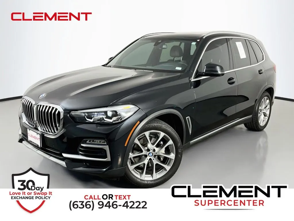 Black 2021 BMW X5 xDrive40i for sale in St. Charles, MO