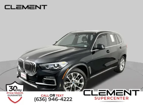 Black 2021 BMW X5 xDrive40i for sale in St. Charles, MO