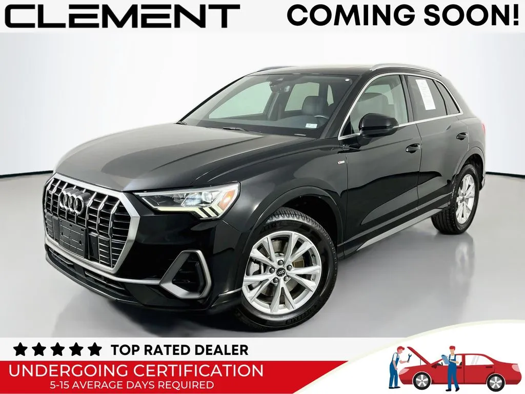 Black 2022 Audi Q3 Premium Plus for sale in St. Charles, MO