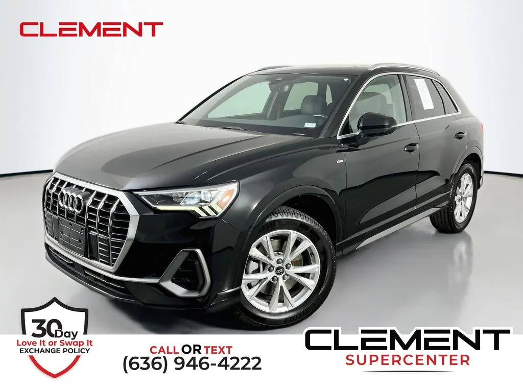 Black 2022 Audi Q3 Premium Plus for sale in St. Charles, MO