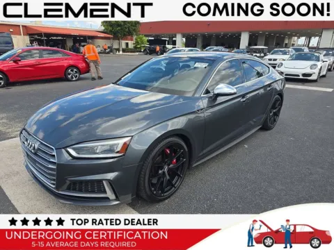 Gray 2019 Audi S5 Sportback Premium Plus for sale in St. Charles, MO