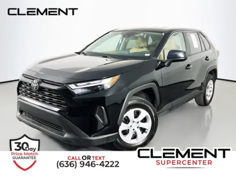 Black 2025 Toyota RAV4 LE for sale in St. Charles, MO