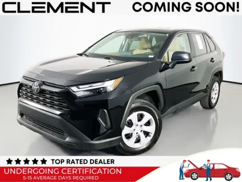 Black 2025 Toyota RAV4 LE for sale in St. Charles, MO