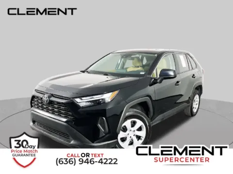 Black 2025 Toyota RAV4 LE for sale in St. Charles, MO