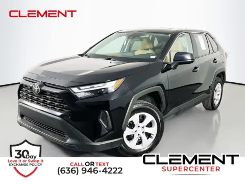 Black 2025 Toyota RAV4 LE for sale in St. Charles, MO
