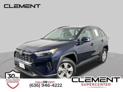 Blue 2024 Toyota RAV4 XLE for sale in St. Charles, MO
