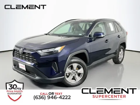 Blue 2024 Toyota RAV4 XLE for sale in St. Charles, MO