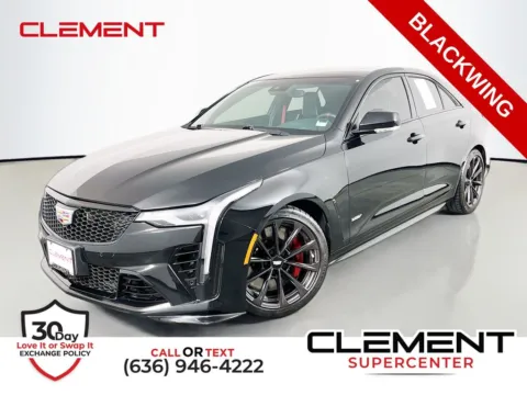 Black 2023 Cadillac CT4 V-Series for sale in St. Charles, MO
