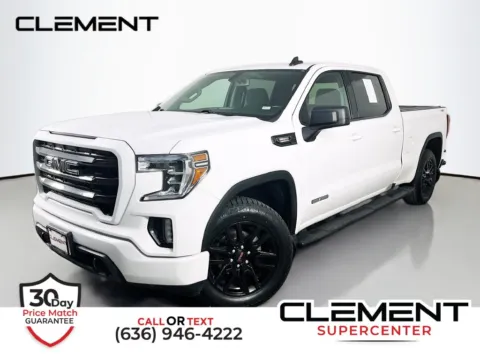 White 2021 GMC Sierra 1500 Elevation for sale in St. Charles, MO