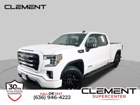 White 2021 GMC Sierra 1500 Elevation for sale in St. Charles, MO