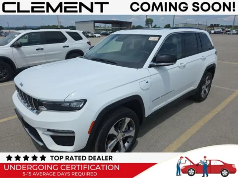 White 2022 Jeep Grand Cherokee 4xe for sale in St. Charles, MO