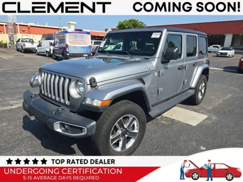 Silver 2020 Jeep Wrangler Unlimited Sahara for sale in St. Charles, MO