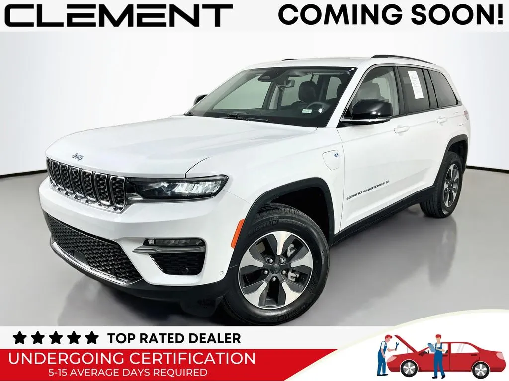 White 2022 Jeep Grand Cherokee 4xe for sale in St. Charles, MO