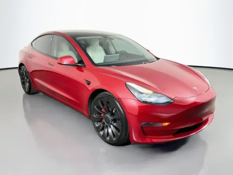 Another view of 2021 Tesla Model 3 Performance for sale in St. Charles, MO at Clement Supercenter