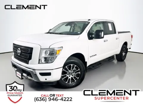 White 2021 Nissan Titan SV for sale in St. Charles, MO