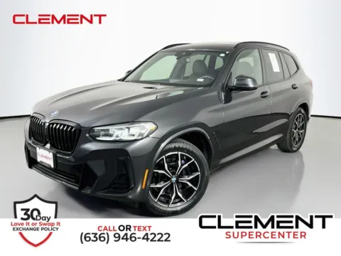 Gray 2022 BMW X3 xDrive30i for sale in St. Charles, MO