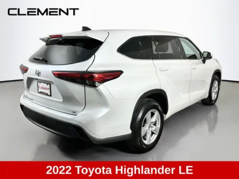More photos of 2022 Toyota Highlander LE at Clement Supercenter, MO