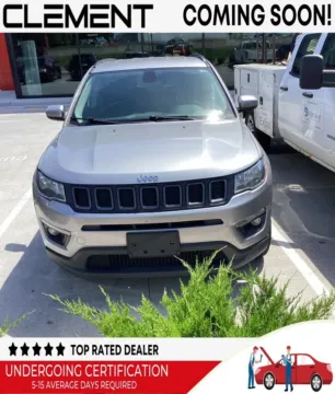 Silver 2021 Jeep Compass Latitude for sale in St. Charles, MO