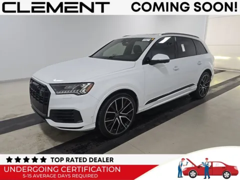 White 2021 Audi Q7 55 Prestige for sale in St. Charles, MO