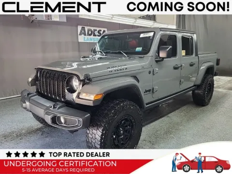 Gray 2023 Jeep Gladiator Willys for sale in St. Charles, MO