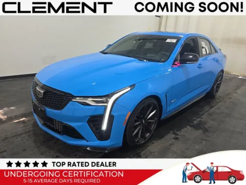 Blue 2023 Cadillac CT4 V-Series for sale in St. Charles, MO