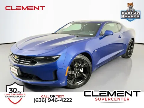 Blue 2022 Chevrolet Camaro 1LT for sale in St. Charles, MO