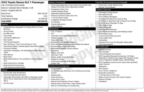 Photos of 2023 Toyota Sienna XLE for sale in St. Charles, MO at Clement Supercenter