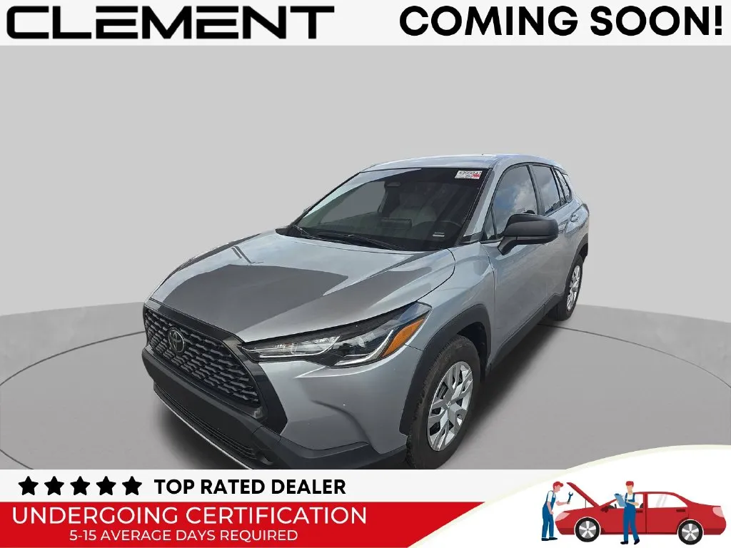 Silver 2024 Toyota Corolla Cross L for sale in St. Charles, MO