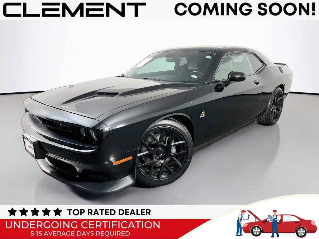 Black 2016 Dodge Challenger R/T Scat Pack for sale in St. Charles, MO
