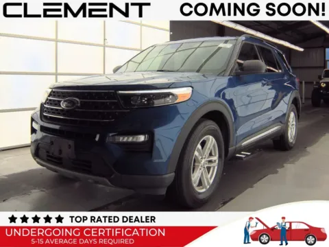 Blue 2022 Ford Explorer XLT for sale in St. Charles, MO