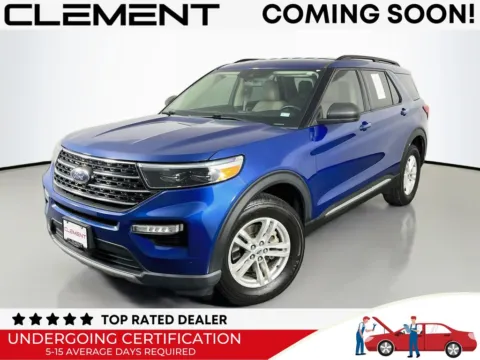 Blue 2022 Ford Explorer XLT for sale in St. Charles, MO