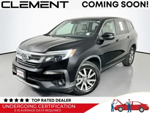 Black 2021 Honda Pilot EX-L for sale in St. Charles, MO