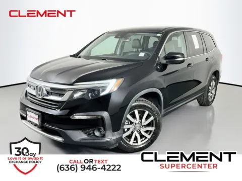 Black 2021 Honda Pilot EX-L for sale in St. Charles, MO