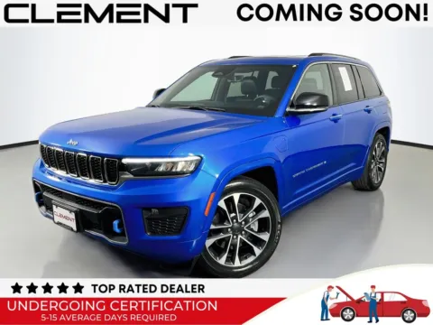 Blue 2022 Jeep Grand Cherokee Overland 4xe for sale in St. Charles, MO