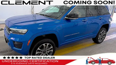 Blue 2022 Jeep Grand Cherokee Overland 4xe for sale in St. Charles, MO