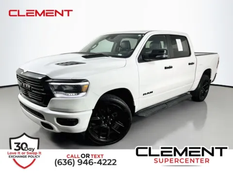 White 2023 Ram 1500 Laramie for sale in St. Charles, MO