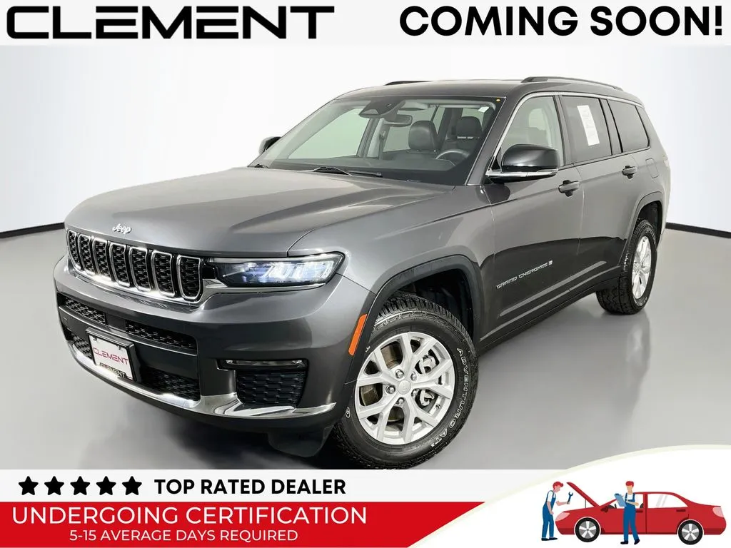 Gray 2023 Jeep Grand Cherokee L Limited for sale in St. Charles, MO
